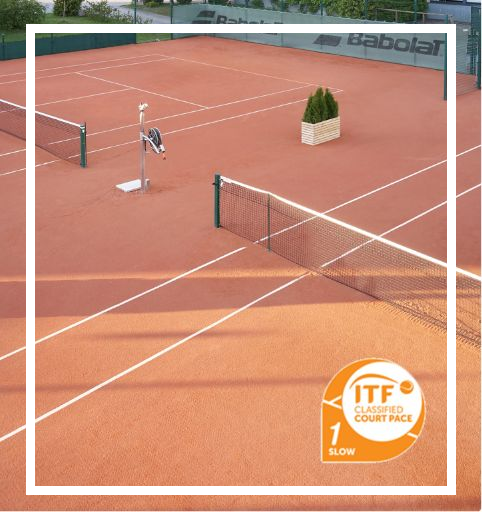 Superficies artificiales para canchas de tenis