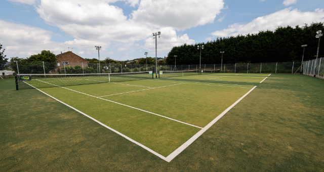 Superficies artificiales para canchas de tenis