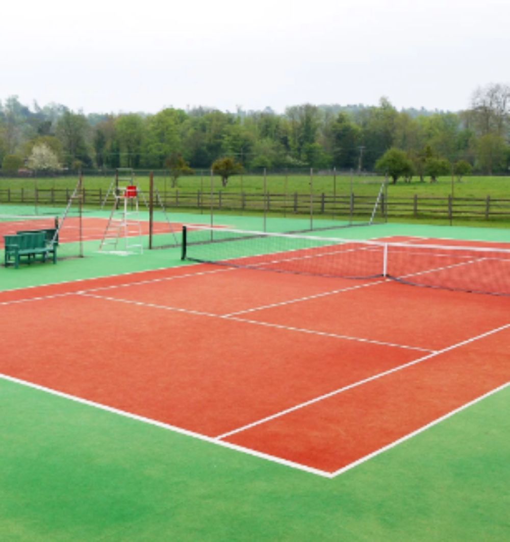 Superficies artificiales para canchas de tenis